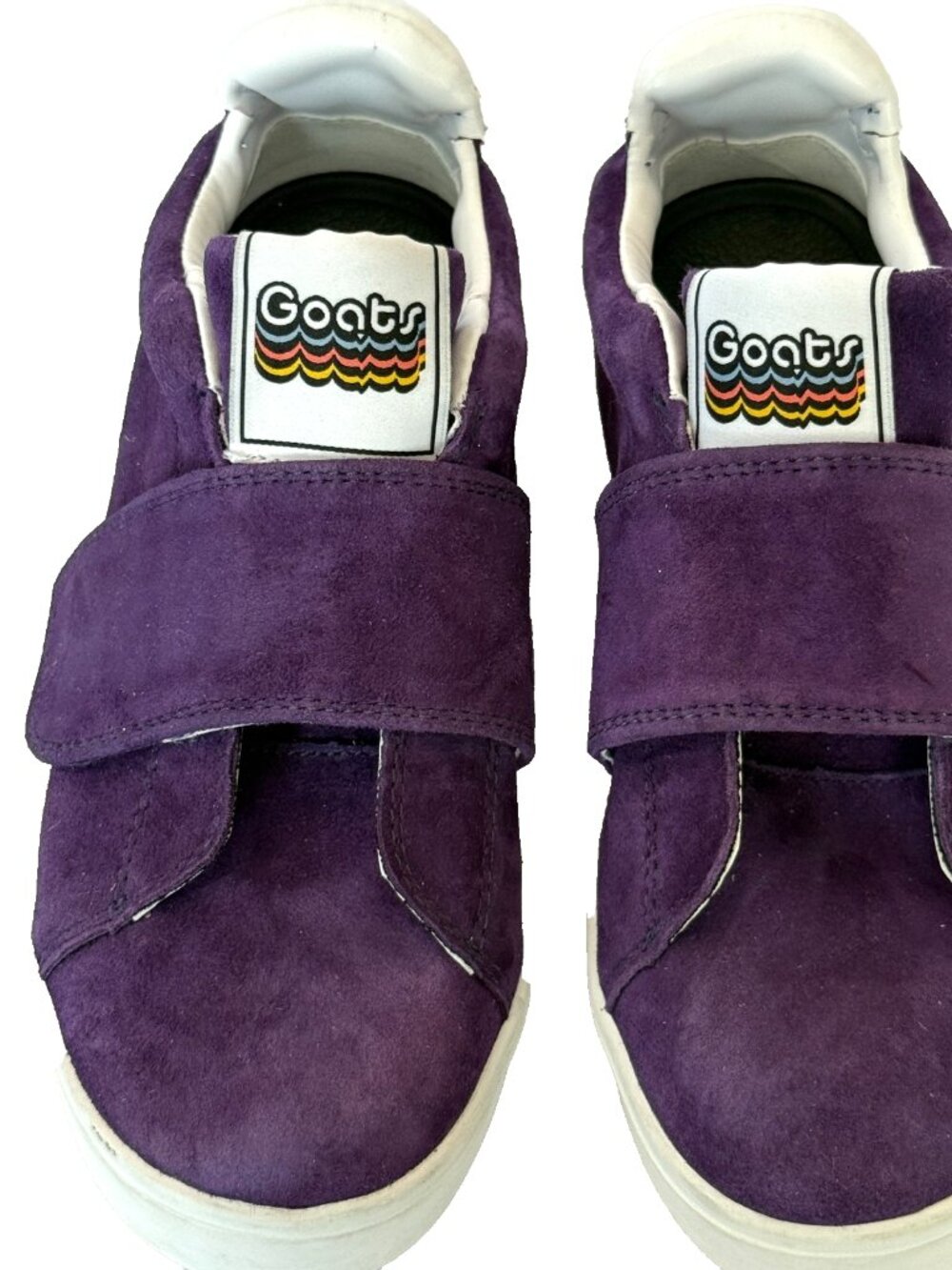 GOATS THE 918K PURPLE SUEDE LEATHER SNEAKERS SHOES YOUTH SIZE 3 BIG KID EU 35